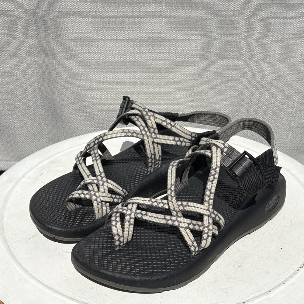 Chaco Women's Zx/2 Yampa Dual-Strap Toe Loop Sport Sandals Light Beam Sz 8